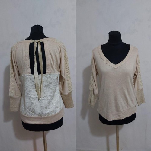Top donna liu pizzo oro - donna, jo
